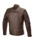 Veste en cuir Alpinestars Hoxton V2 brown