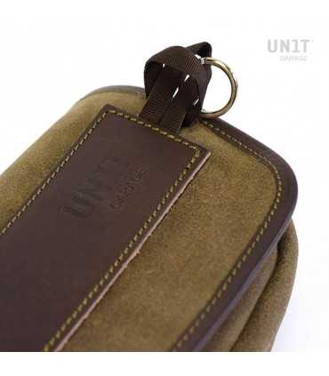 UNIT GARAGE BAG DA MANUBRIO SAHARA CRUST DI CUOIO