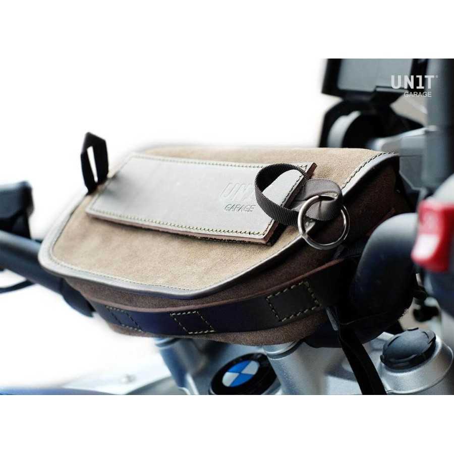 Leatherworks Studded Handlebar Bag - Cycle Gear