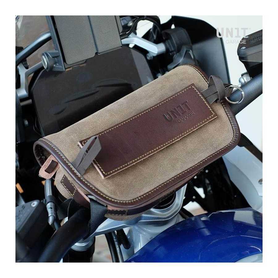 Leatherworks Studded Handlebar Bag - Cycle Gear