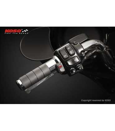 KOSO TITAN HEATED GRIPS 22MM/130MM