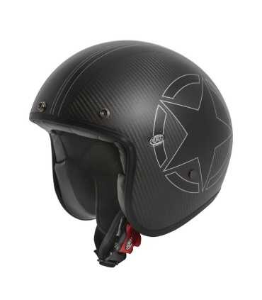 Casco jet Premier Le Petit Classic Star Carbon Bm