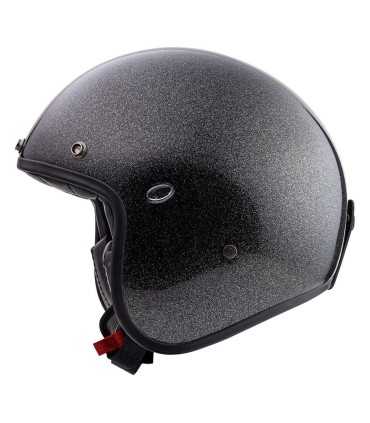 Casco jet Premier Le Petit Classic U9 Glitter Argento