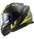 HELM LS2 FF800 STORM NERVE SCHWARZ gelb matt