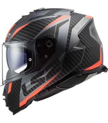 CASQUE LS2 FF800 STORM RACER TITAN ROUGE MATT