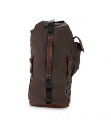 BURLY VOYAGER SISSY BAR BACKPACK DARK OAK