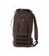 BURLY VOYAGER SISSY BAR BACKPACK DARK OAK