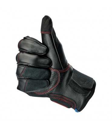 WINTER GLOVES BILTWELL BELDEN CE BLACK RED