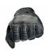 MOTORCYCLE LEATHER GLOVES BILTWELL BORREGO CE BLACK