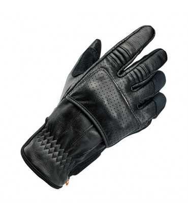 GUANTI LEATHER MOTO BILTWELL BORREGO CE SCHWARZ