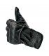 GANTS MOTO CUIR BILTWELL BORREGO CE NOIR BLANC