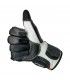 MOTORCYCLE LEATHER GLOVES BILTWELL BORREGO CE BLACK WHITE