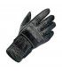 GANTS MOTO CUIR BILTWELL BORREGO CE NOIR BLANC