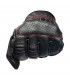 GANTS MOTO CUIR BILTWELL BORREGO CE NOIR ROUGE