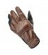 MOTORCYCLE LEATHER GLOVES BILTWELL BORREGO CE BROWN