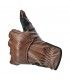 GANTS MOTO CUIR BILTWELL BORREGO CE BROWN