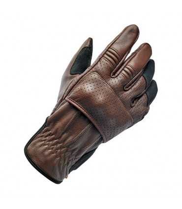 GANTS MOTO CUIR BILTWELL BORREGO CE BROWN