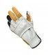 MOTORCYCLE LEATHER GLOVES BILTWELL BORREGO CE WHITE