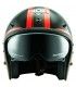 CASCO JET NOS NS 1F ETOILE NERO ROSSO