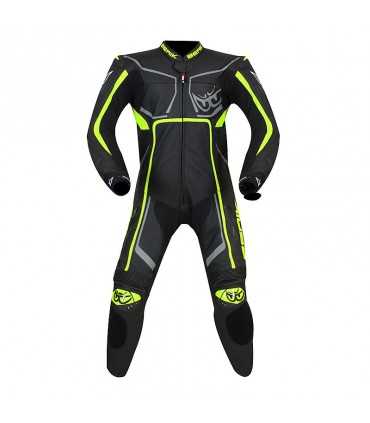 TUTA IN PELLE BERIK GP PRO 2.0 BLACK YELLOW