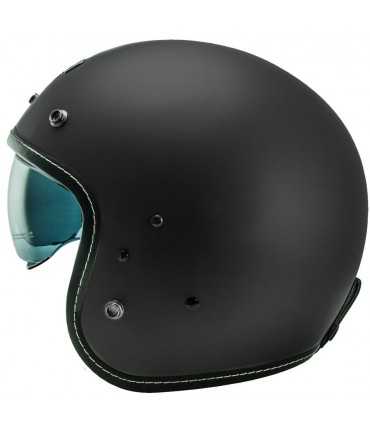 JET HELMET NOS NS 1F MATT SCHWARZ