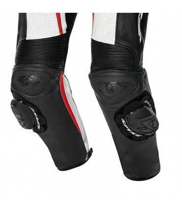 TUTA IN PELLE MOTO SPYKE BLASTER GT-R AIR BIANCO ROSSO