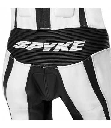 TUTA IN PELLE MOTO SPYKE BLASTER GT AIR BIANCO