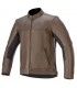 ALPINESTARS TOPANGA LEATHER JACKET BROWN