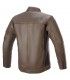 ALPINESTARS TOPANGA LEATHER JACKET BROWN