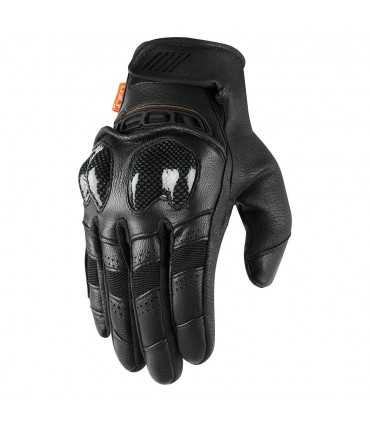 GANTS MOTO ICON CONTRA 2 NOIR