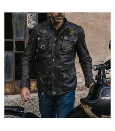 LEATHER JACKET HOLY FREEDOM QUATTRO Evo black