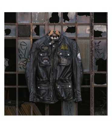 LEATHER JACKET HOLY FREEDOM QUATTRO Evo black