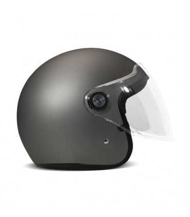 Casco jet DMD P1 antracite opaco