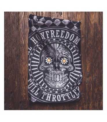 HOLY FREEDOM IRONGUN SKULL STRETCH TUNNEL