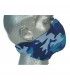 BANDERO FACE MASK CAMO BLU